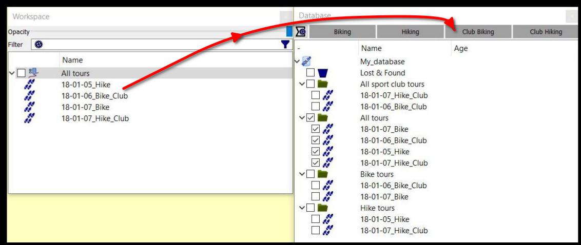 Summary projects & drop zones