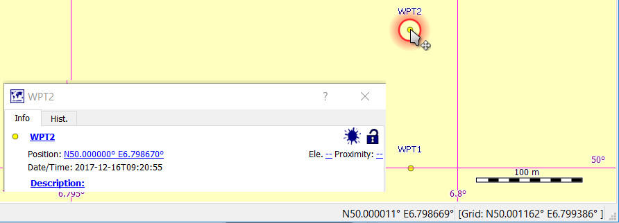 Different lon/lat coordinates