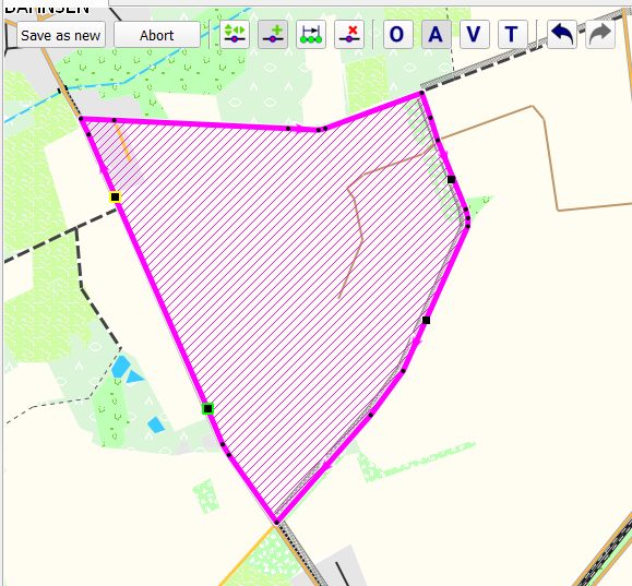 Area in QMS with routing