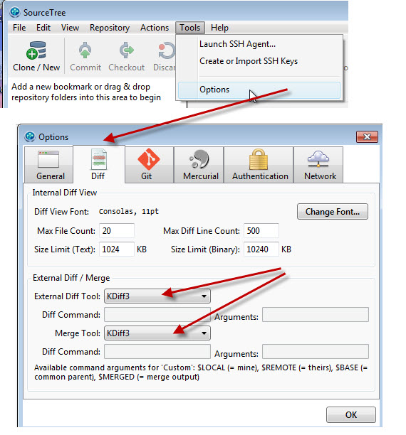 sourcetree options kdiff3